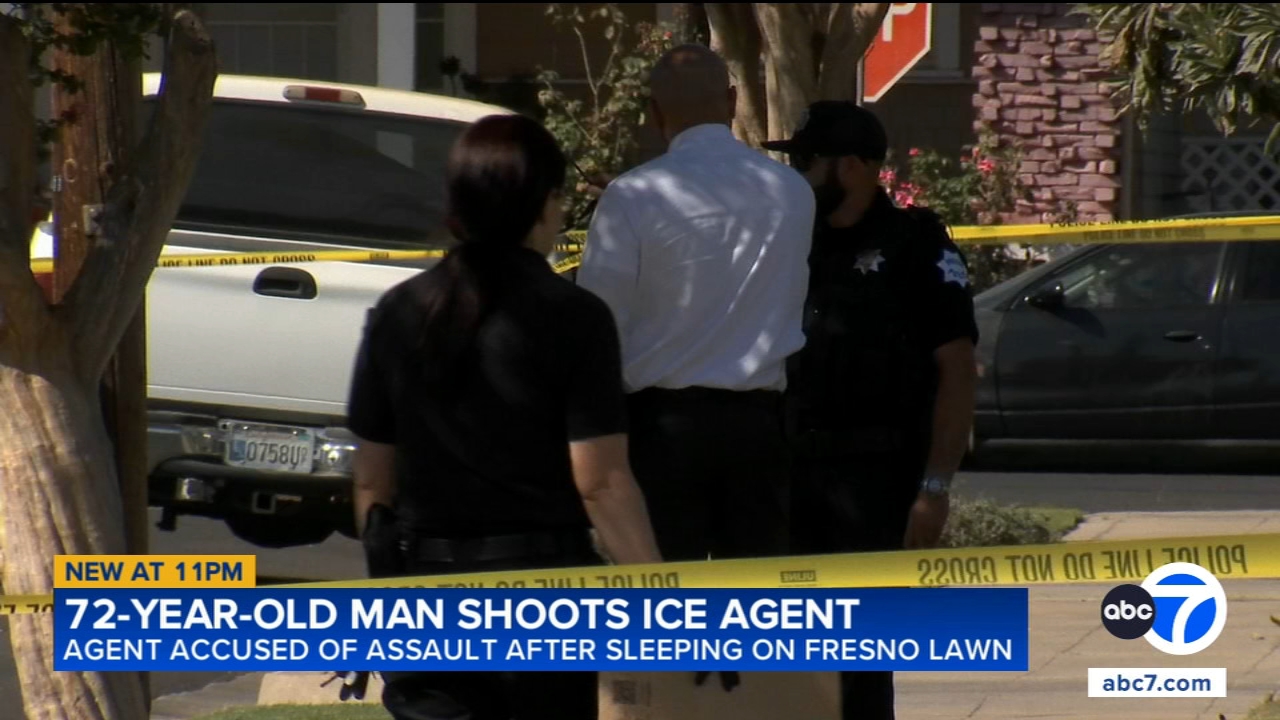 Off-duty ICE agent shot after assaulting 72-year-old man and his daughter at Fresno home, police say
— ABC 7 Bay Area, St. Augustine Health news
