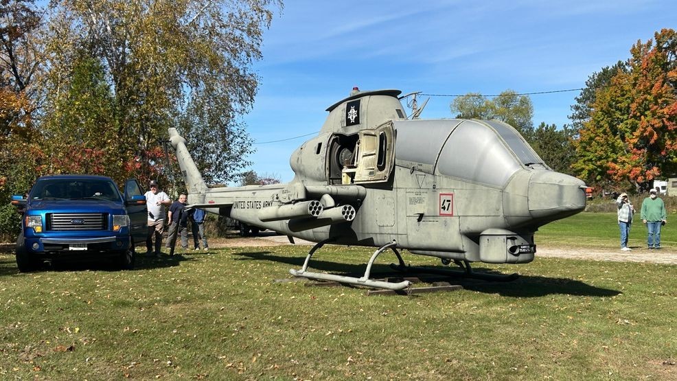 Military helicopter now on display in Gresham — Fox 11 Green Bay Local, St. Augustine Community news