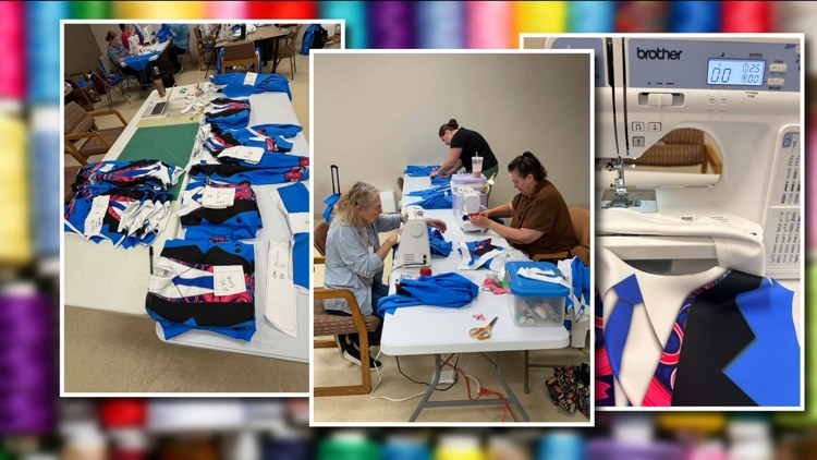 Uniform emergency: MN quilters sew 110 uniforms in two days for high school marching band — KARE 11 Local, St. Augustine Schools news