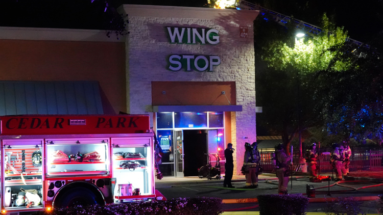 Thursday morning fire prompts temporary closure at Wingstop in Cedar Park — KVUE (Austin), St. Augustine Dining news