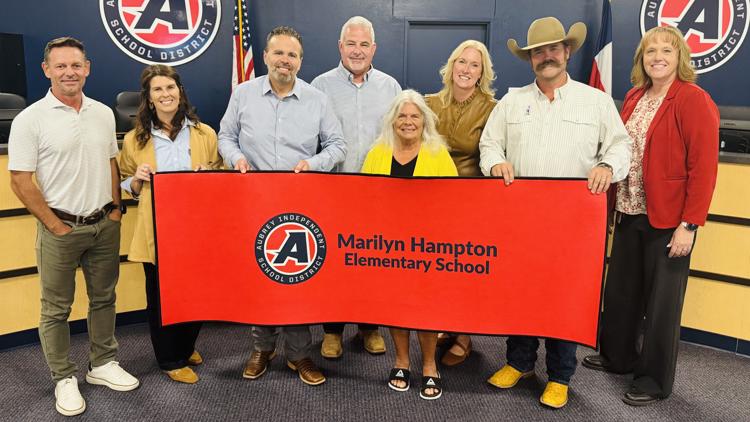Aubrey ISD names new elementary school after beloved retired janitor — WFAA (Dallas-Fort Worth), St. Augustine Schools news