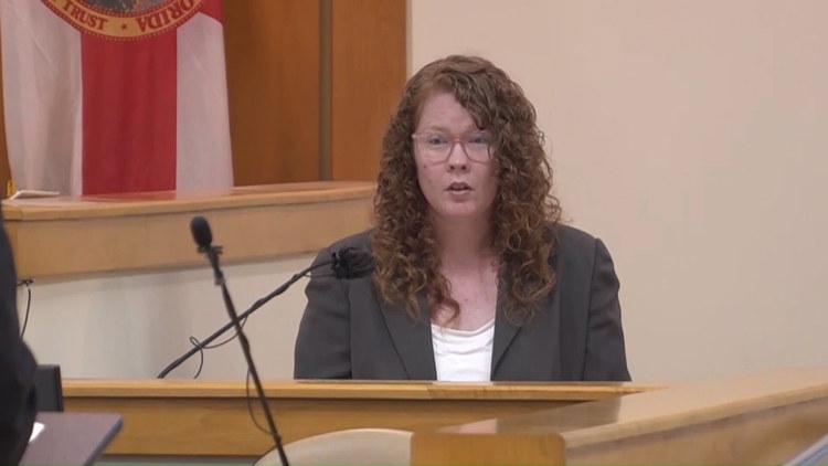 Woman accused of luring and killing ex-boyfriend takes the stand, alleging self-defense — First Coast News Local, St. Augustine Community news