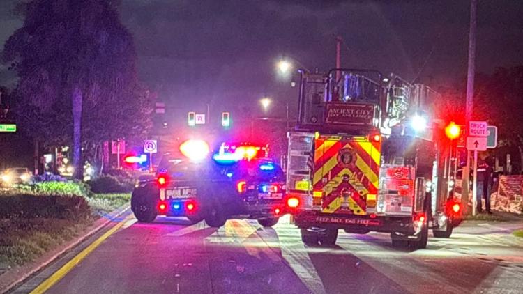 Pedestrian critically injured in crash on North Ponce De Leon Boulevard in St. Augustine — First Coast News Local, St. Augustine Community news