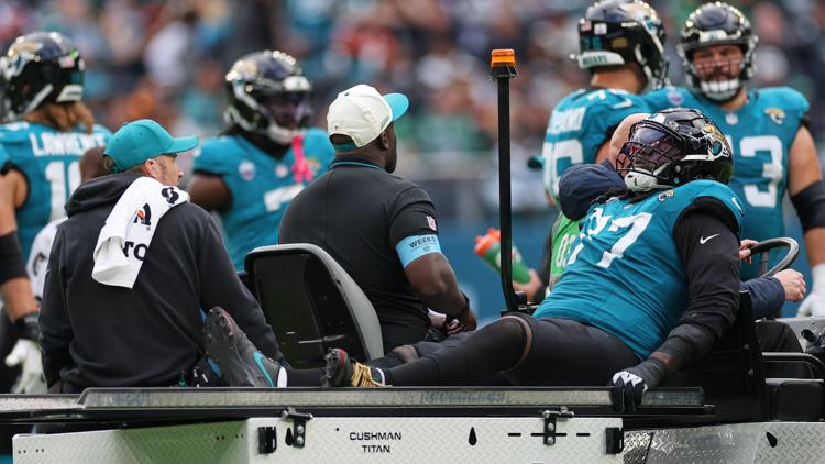 Anton Harrison injury update: Jaguars OL reportedly to miss rest of year — First Coast News Sports JAX, St. Augustine Sports news