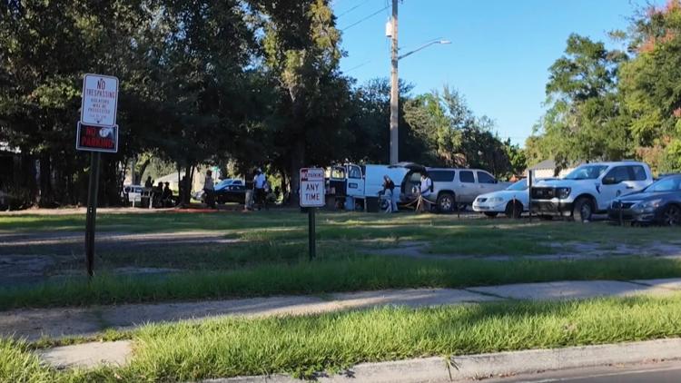 City responds to concerns from residents over gatherings, dumping along Grothe Street — First Coast News Local