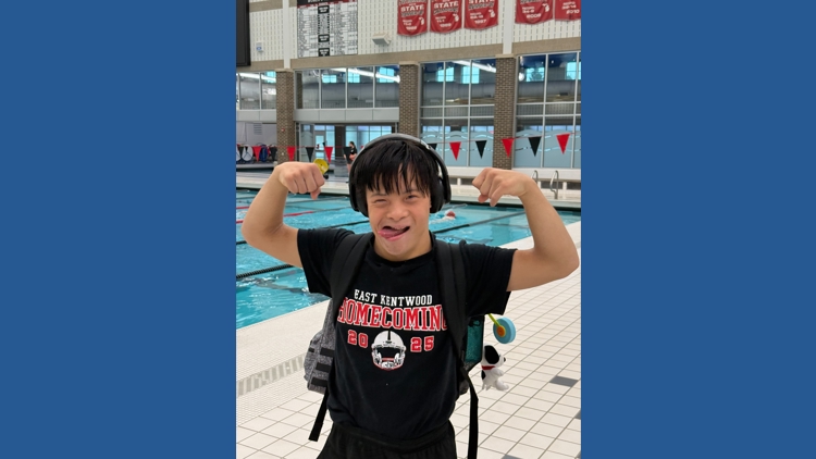 Michigan swimmer defies odds to represent Team USA at World Down Syndrome Swimming Championships — First Coast News Sports JAX