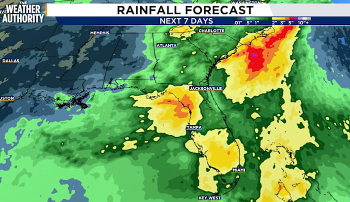 Slow-moving storms bring flood threat to our area early this week — News4JAX Local, St. Augustine Community news