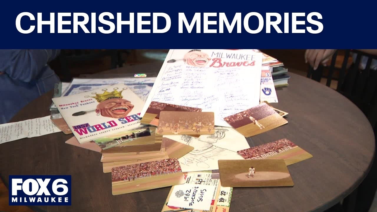 World Series: Brewers fan saves dad's 1982 memorabilia — FOX 6 News