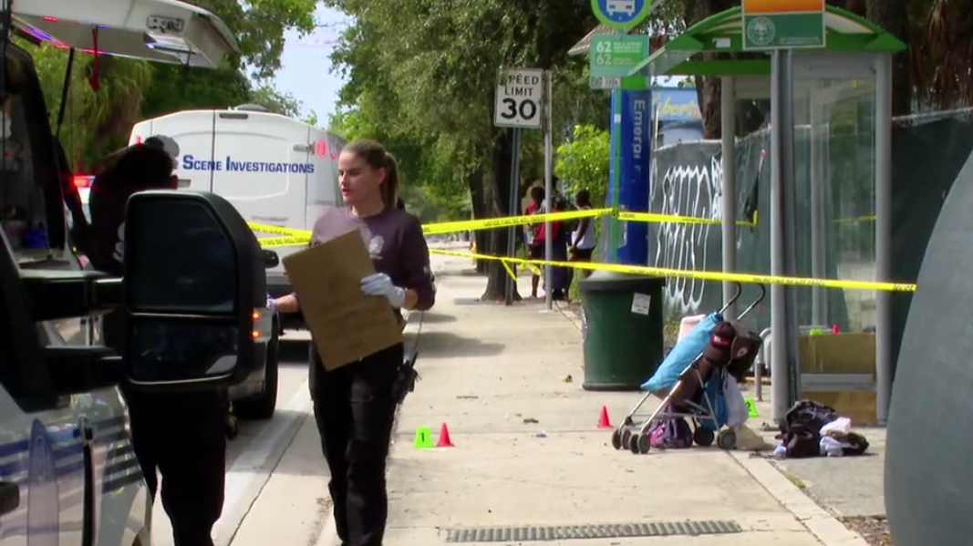 Attacker, victim injured in stabbing at Miami bus stop — WSVN 7 Miami-Dade, St. Augustine Community news