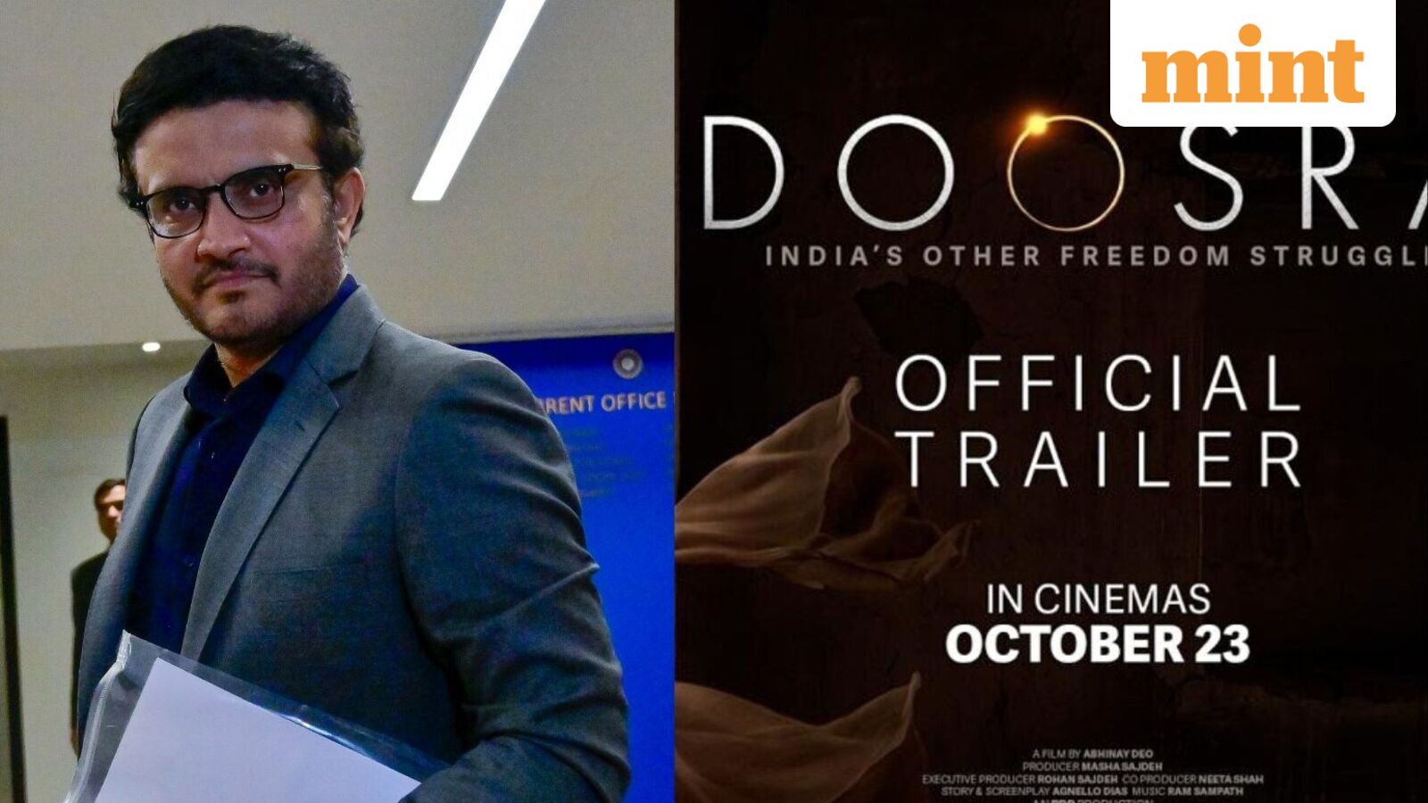 Sourav Ganguly vs ‘Doosra’: Delhi HC seeks filmmaker's response over cricketer's personality rights plea; what we know — Mint India, St. Augustine Technology news